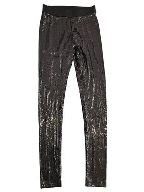 Gianni Bini GB Black Sequin Leggings